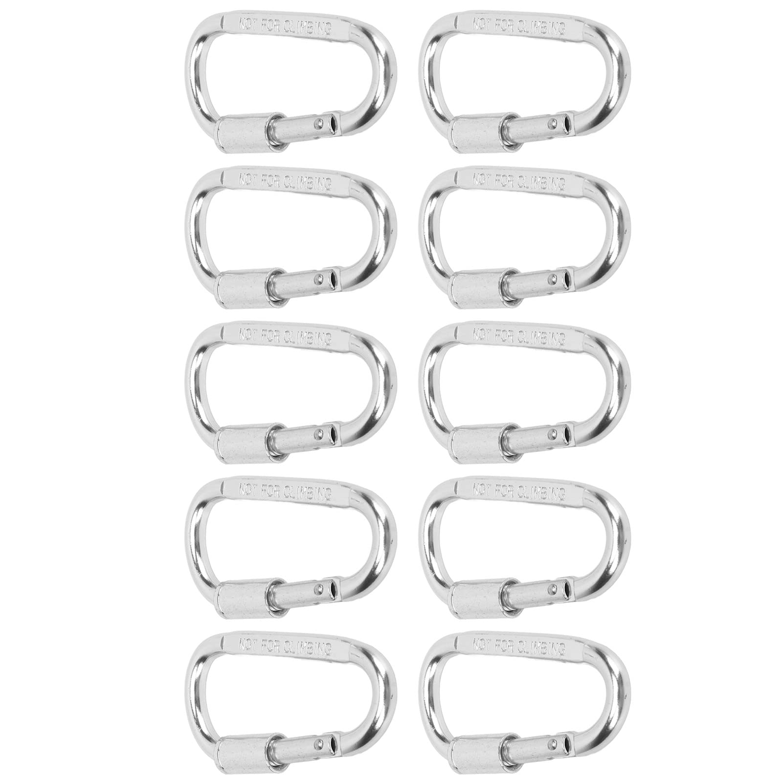 Moschettone A Clip, Confezione Da 4, 855 Libbre, 3"""" In Ferro, Per - Foto 4