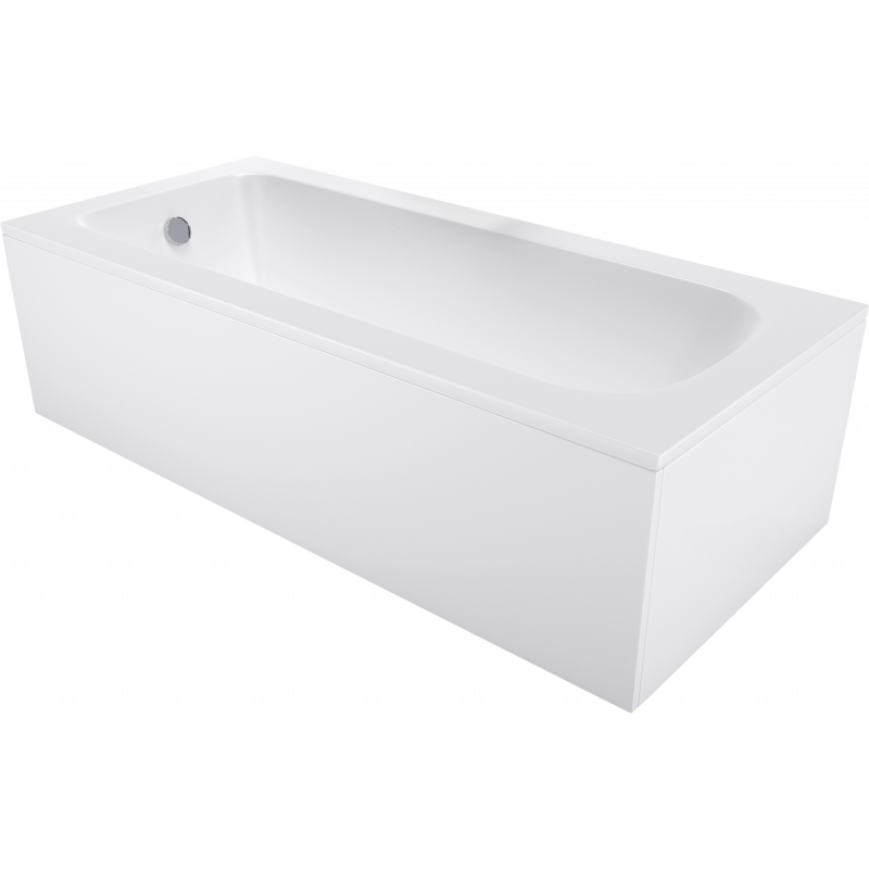 Baignoire îlot Kolora blanche 170 x 78 cm ALLIBERT