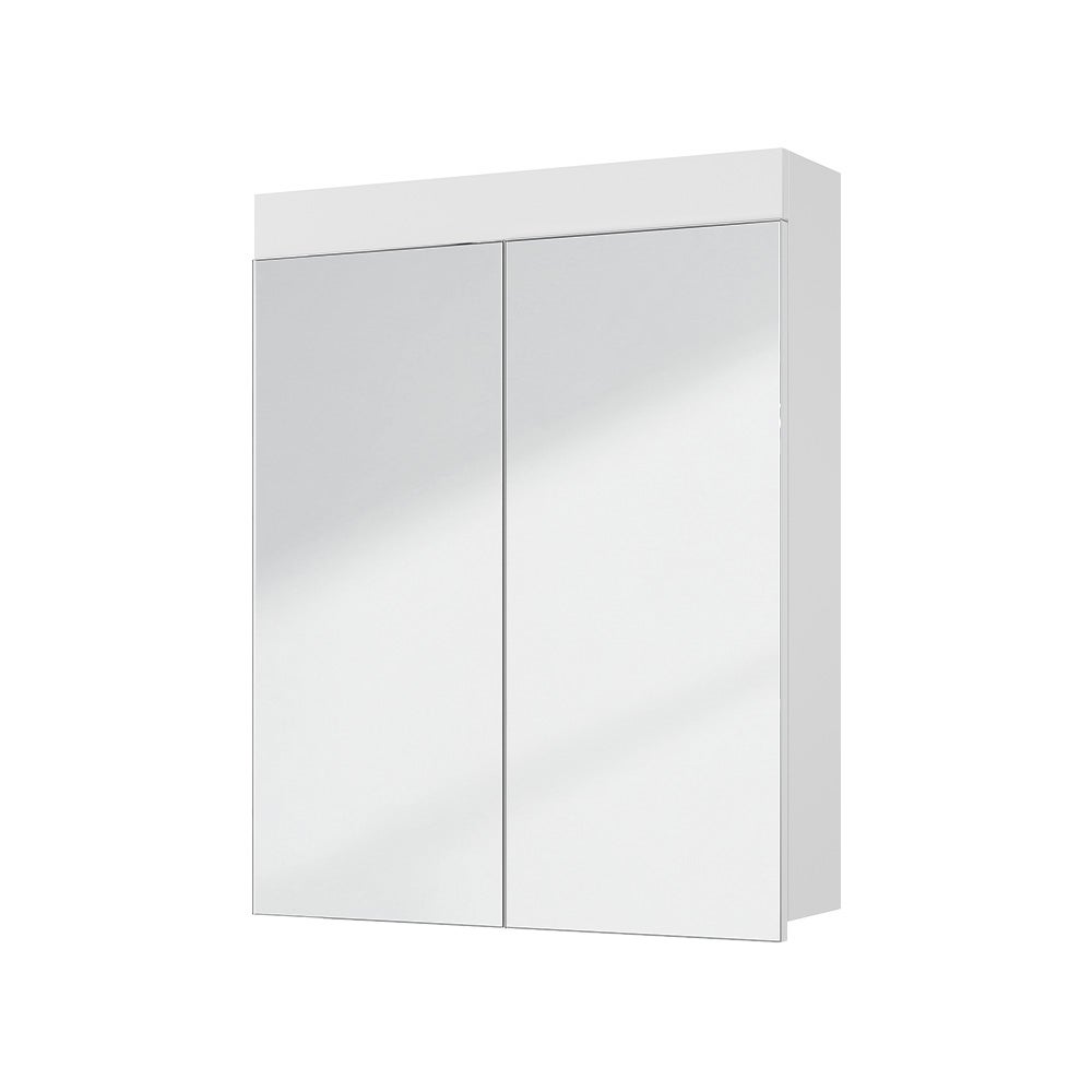 Vicco Szafka z lustrem w łazience Luna, Biały, 60 x 77 cm