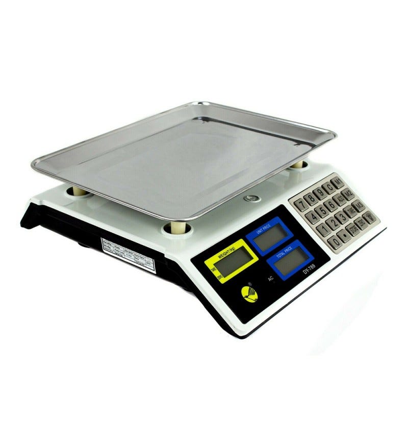 Balanza Digital Basculas Para Pesar Verduras Bascula Balanza