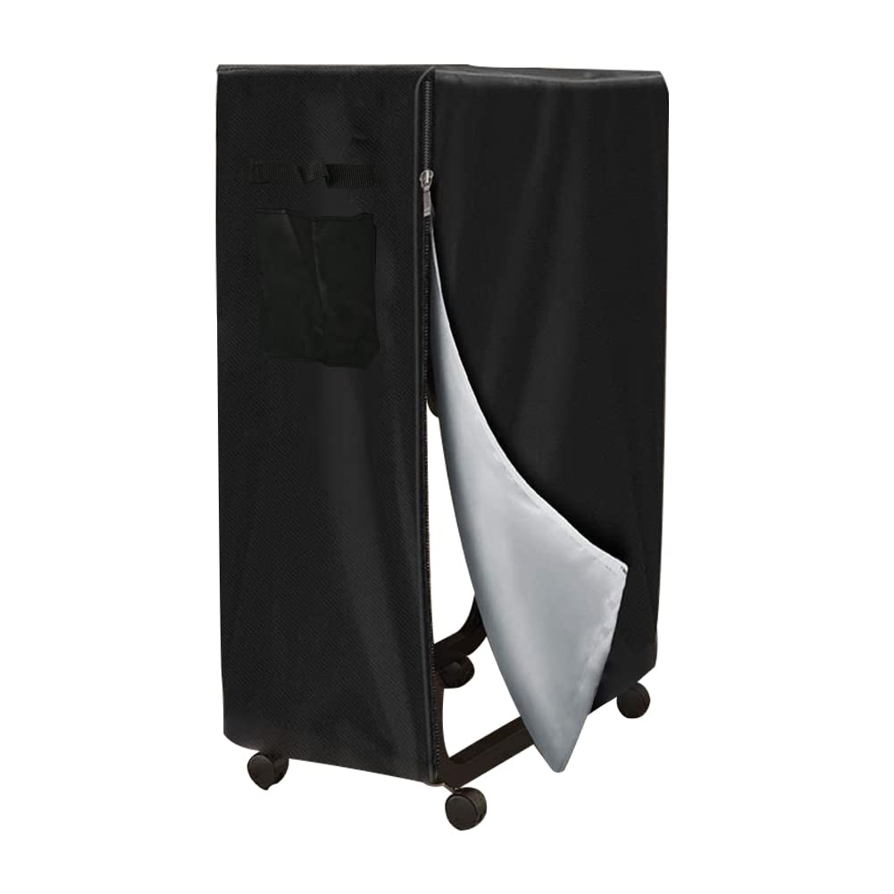 2 sacchi appendiabiti lungo 180 x 60 cm, con chiusura lampo