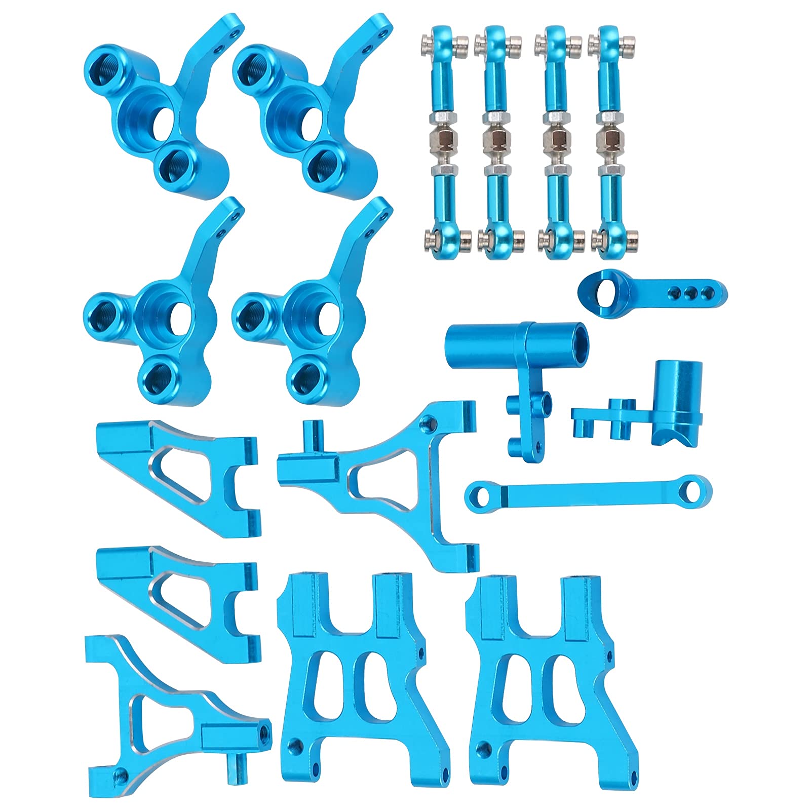 8 Pz RC 1:10 Corpo Post Monti Nero Plastica Compatibile Con HSP 94122