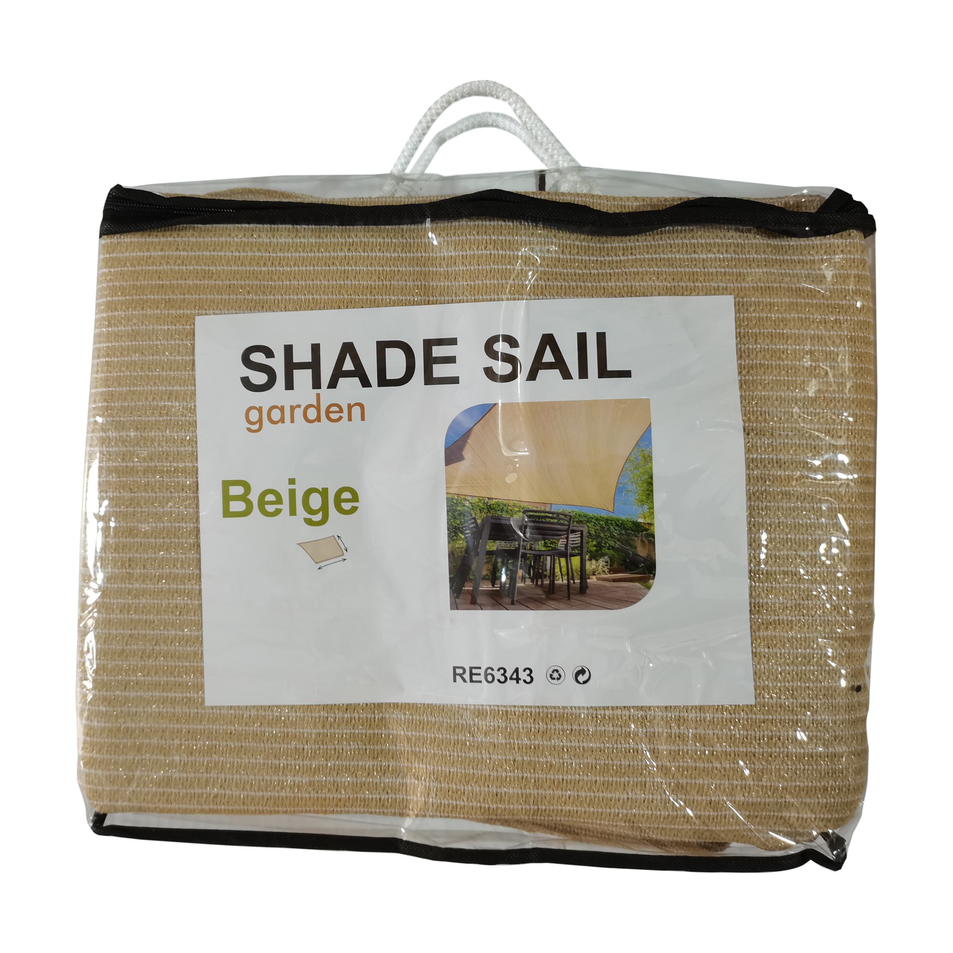 Voile Parasol Mobili Rebecca Rectangulaire Polyéthylène Camping Outdoor 3x4 - 8