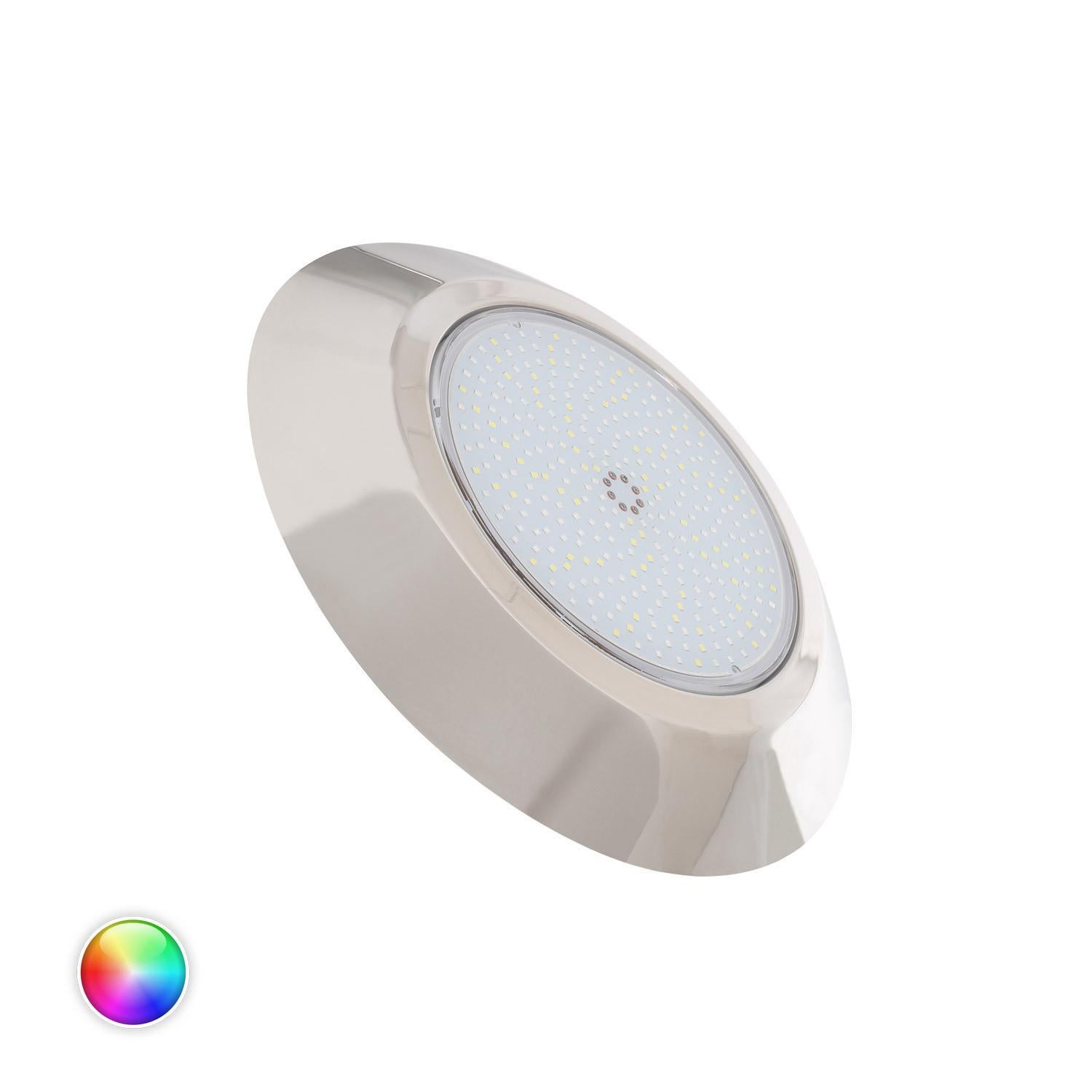 Ledkia - Faretto Piscina LED Superficie RGBW Waterproof 12V DC IP68 ...