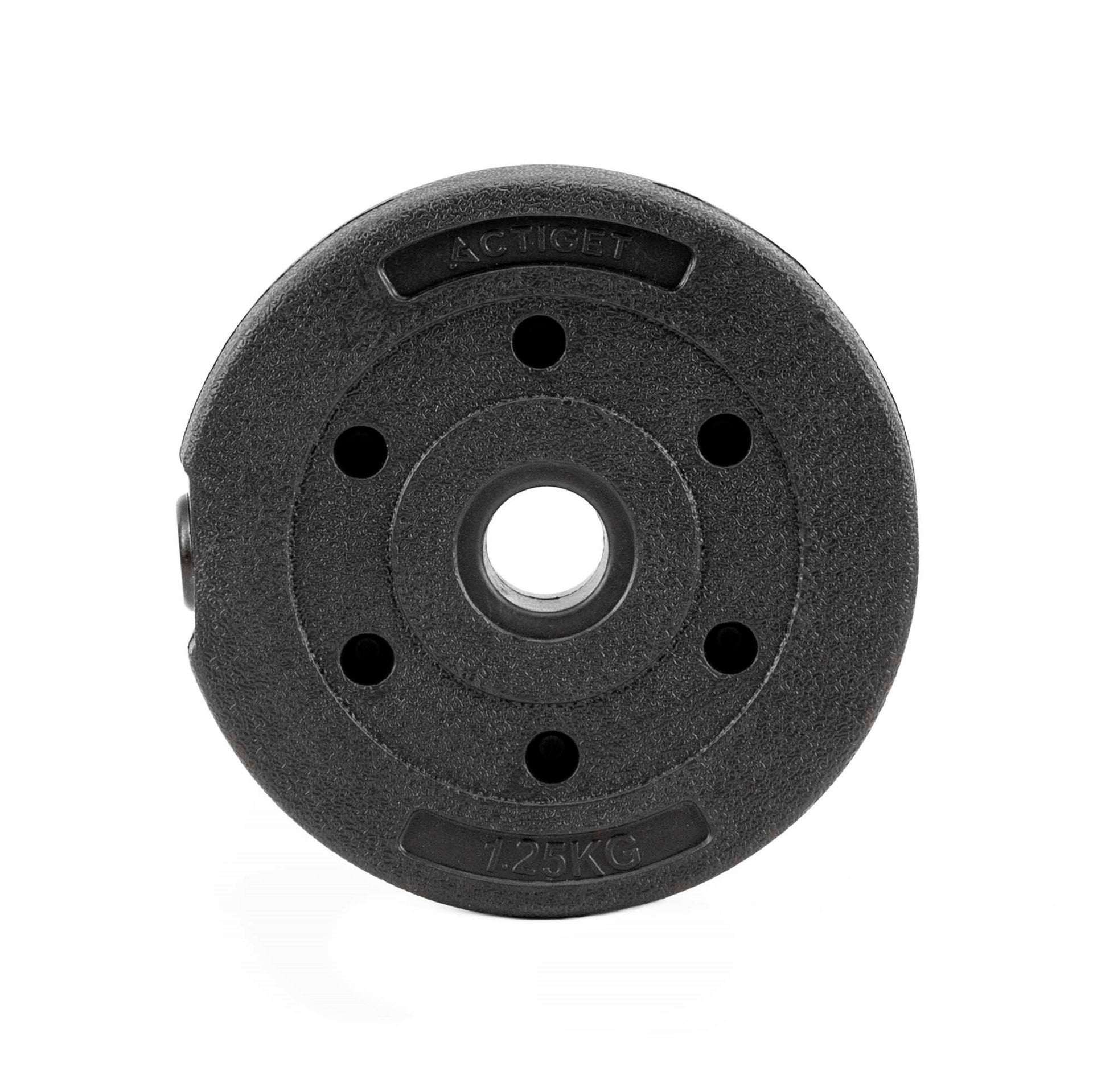 Hantles de 30 kg para treinamento de força. O conjunto contém 2 halteres de 15 kg cada. - 7