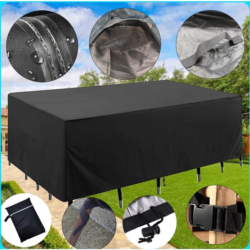 Housse De Protection Pour Trampoline – Ronde 140/152 Cm, Imperméable, Coupe-vent, Avec Cordon De Serrage, En Oxford