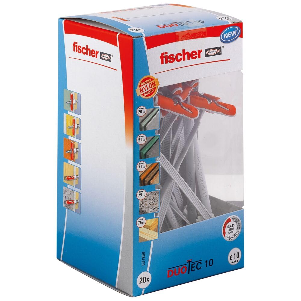 Fischer 537260 Cheville à bascule 50 mm 10 mm 20 pc(s) - 4