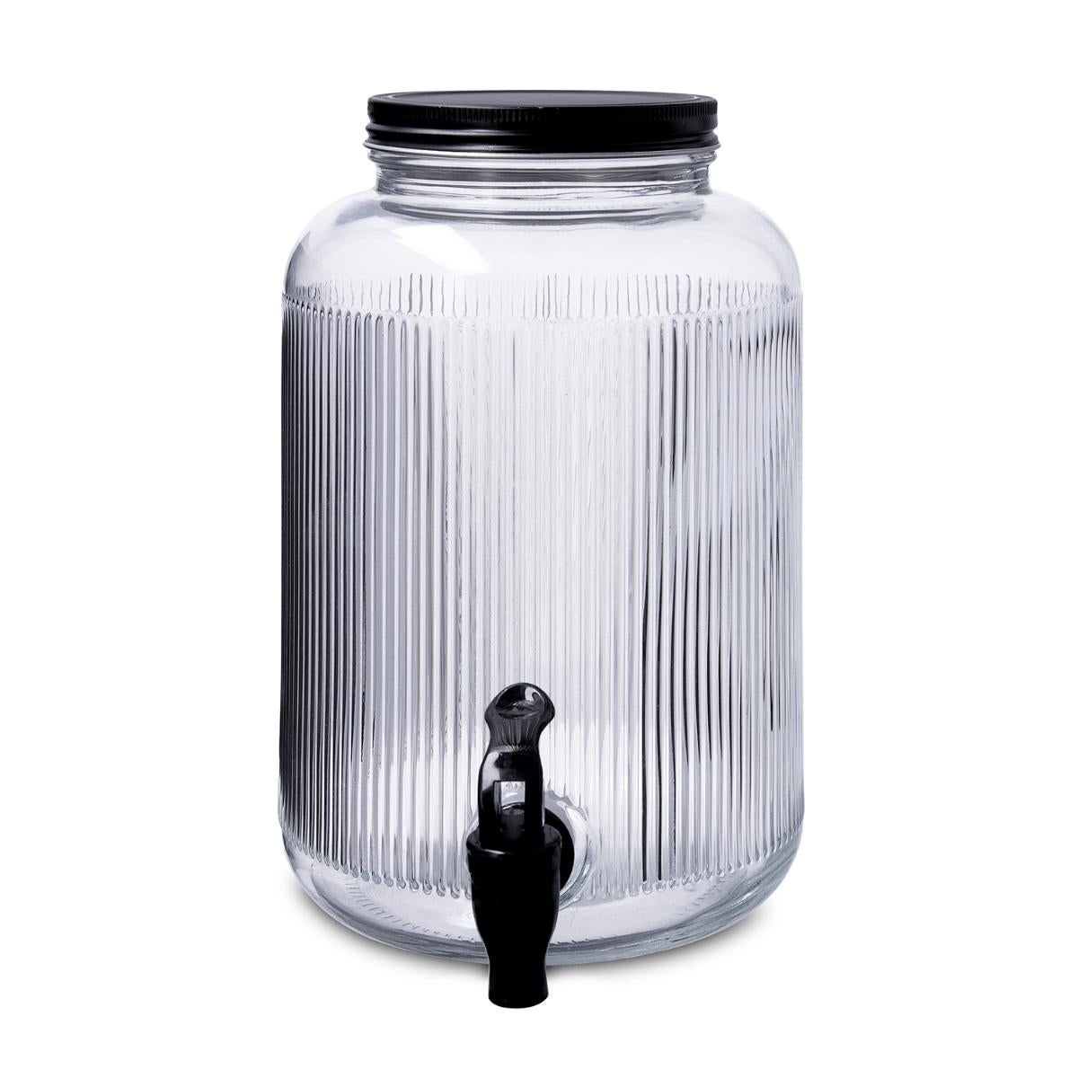 Dispenser Bevande In Vetro Quid Maison - Capacità 4L Trasparente