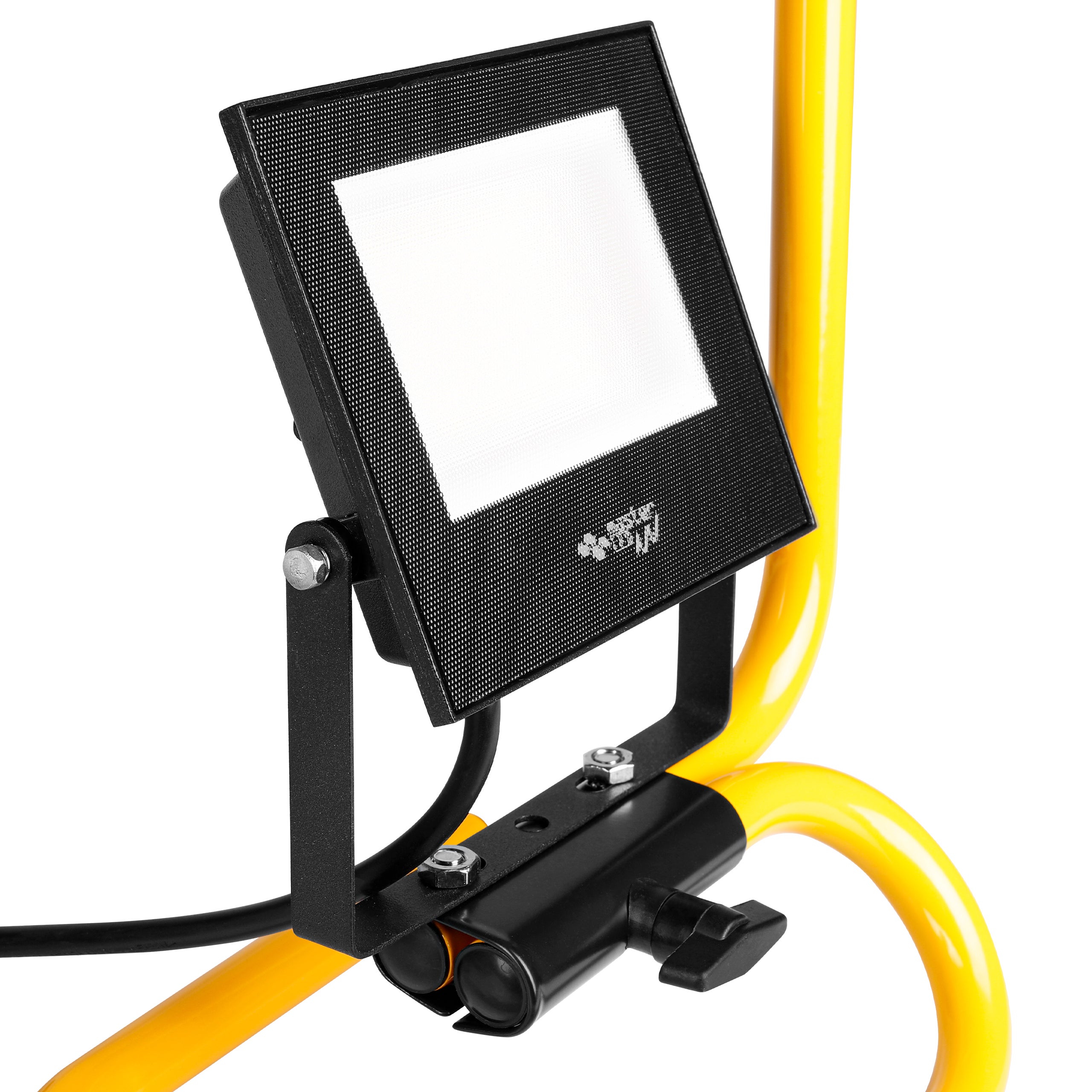 Naświetlacz LED Vega przenośny halogen 30W IP65 neutralna biel 4500K żółto-czarny MasterLED - 4