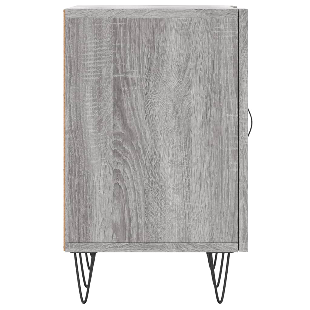 Meuble TV sonoma gris 150x30x50 bois d'ingénierie - 7