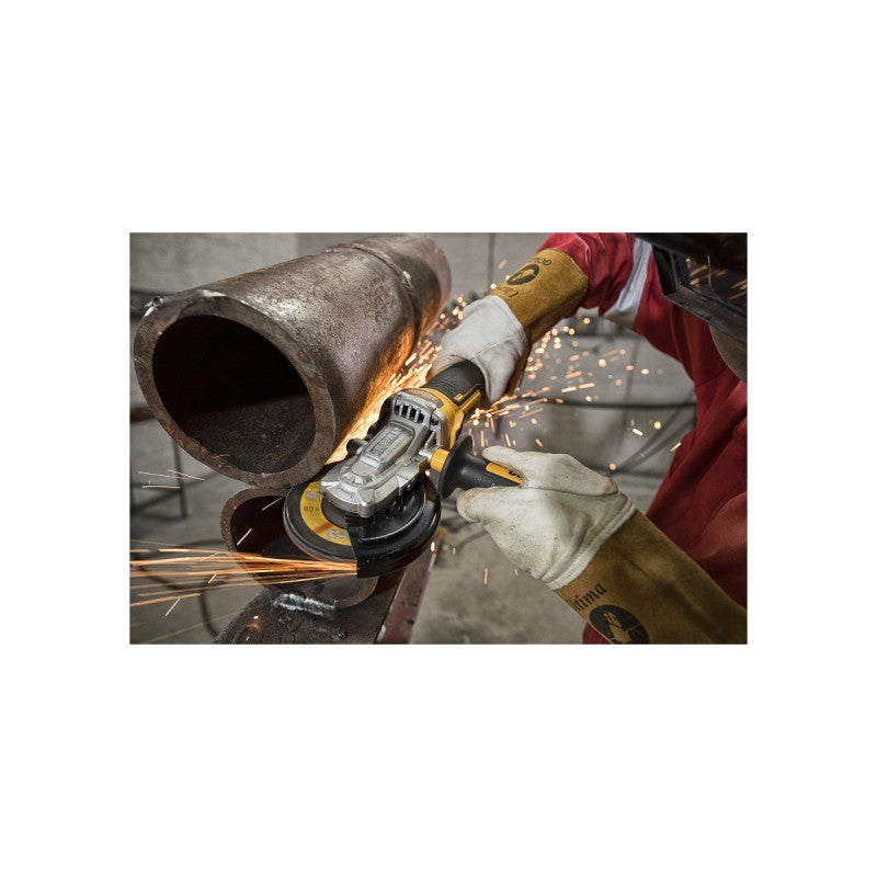 Szlifierka kątowa bezszczotkowa DEWALT 18 V XR - 125 mm - narzędzie bez akumulatora i ładowarki - DCG405NT-XJ - 4