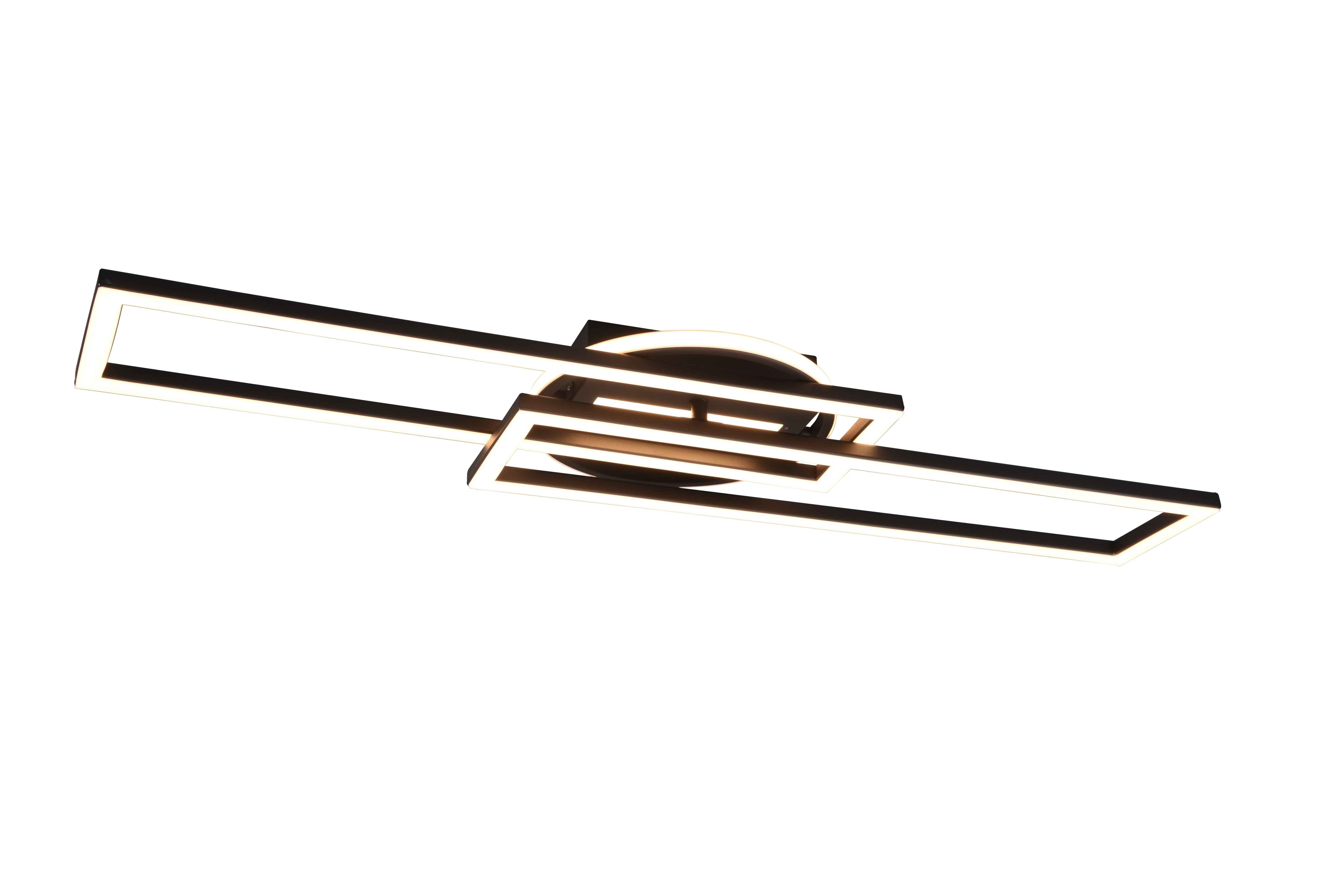 Lampa sufitowa LED TWISTER 30W Odcienie bieli 4500lm metal czarno-biała wym:8,5x90,5x24,5cm IP20 RL