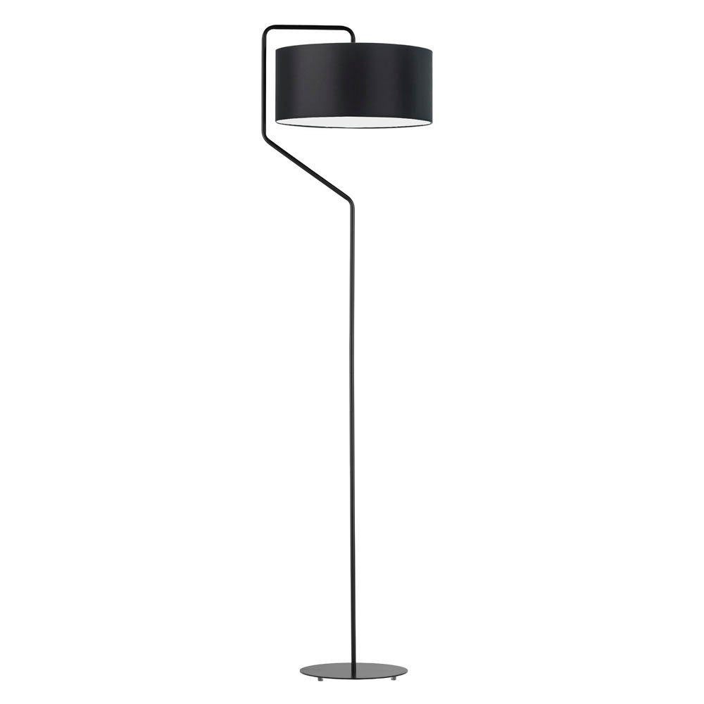 Lampa stojąca podłogowa z abażurem walec MARK