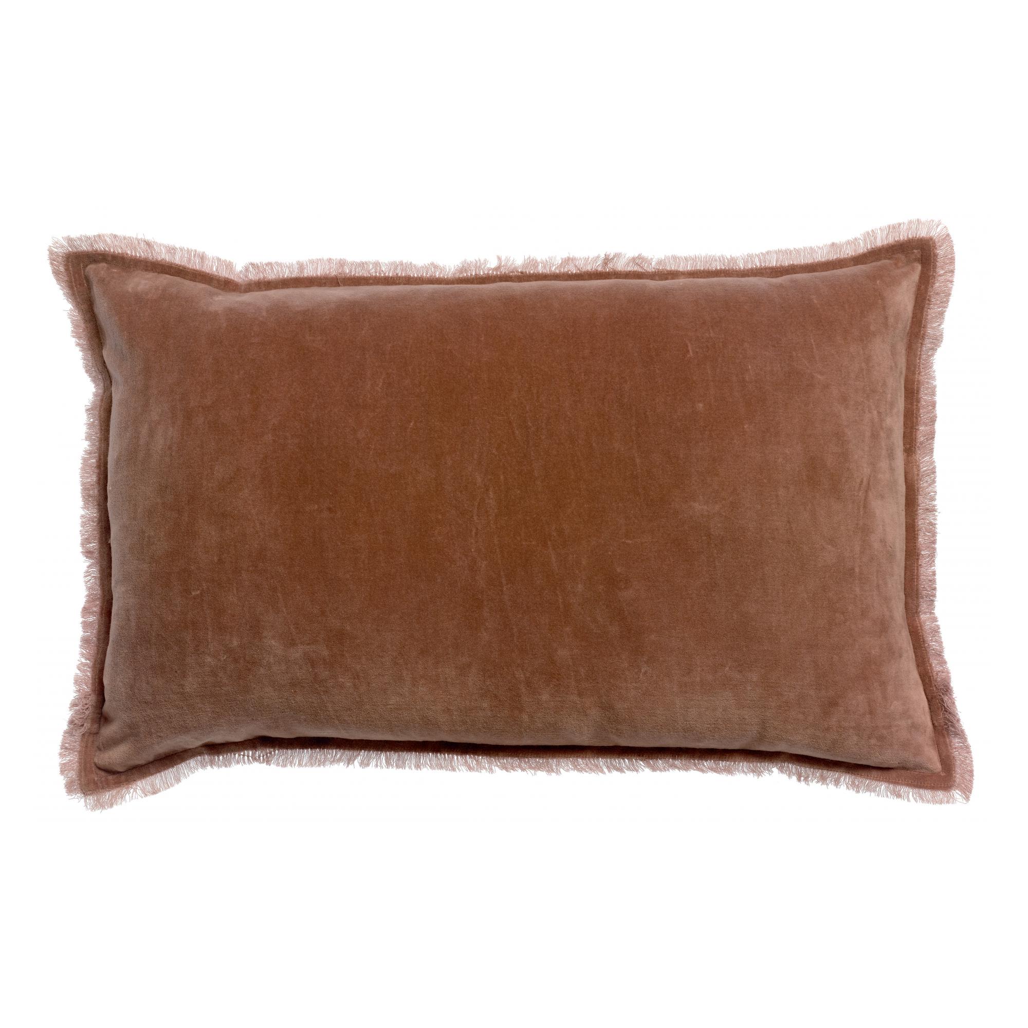 Vivaraise Cuscino Zeff Rooibos 40x65 Cm – Lino E Cotone – Sfoderabile Certificato Oeko-Tex
