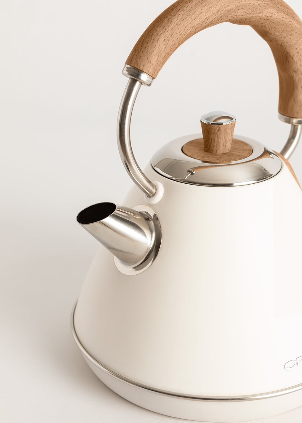 CREATE - Pack toster TOAST RETRO + czajnik elektryczny KETTLE RETRO - Blanc cassé - 5