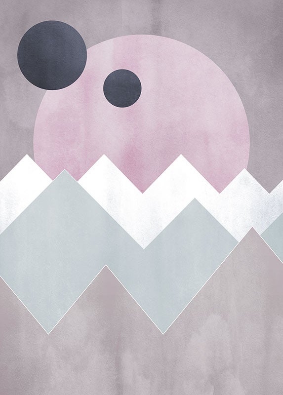 Poster d'art de Komar - Sunrise Gentle - Taille: 30 x 40 cm - 2