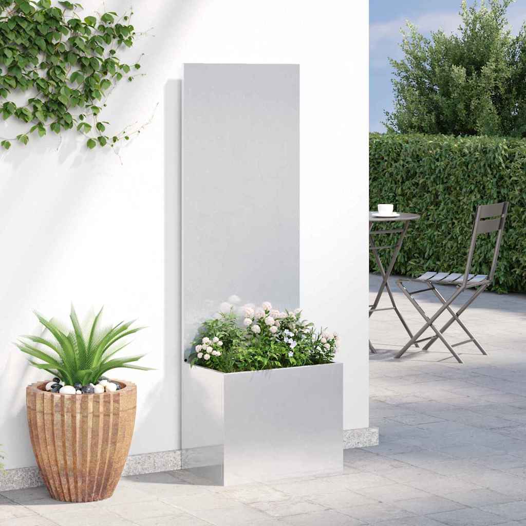 Écran de confidentialité de jardin Argent 50 x 32 x 150 cm vidaXL - 5