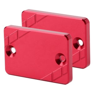 Jeu De Couvercles De Réservoir De Frein Rouge Pour Honda CRF 150R/RB, 250/450 - Avant Et Arrière - Métal