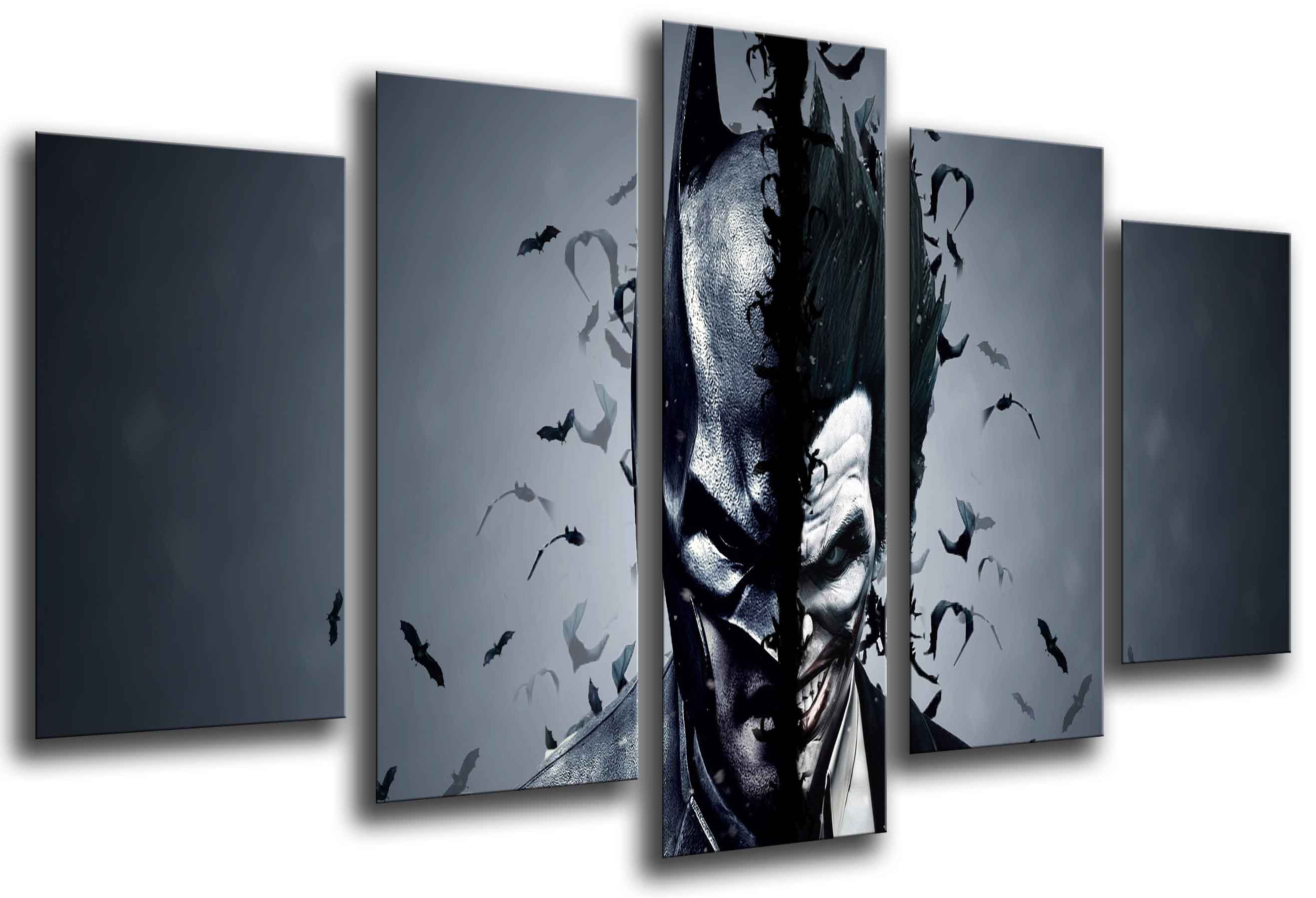 Set de posters superheroes, batman, joker, impresión digital alta calidad