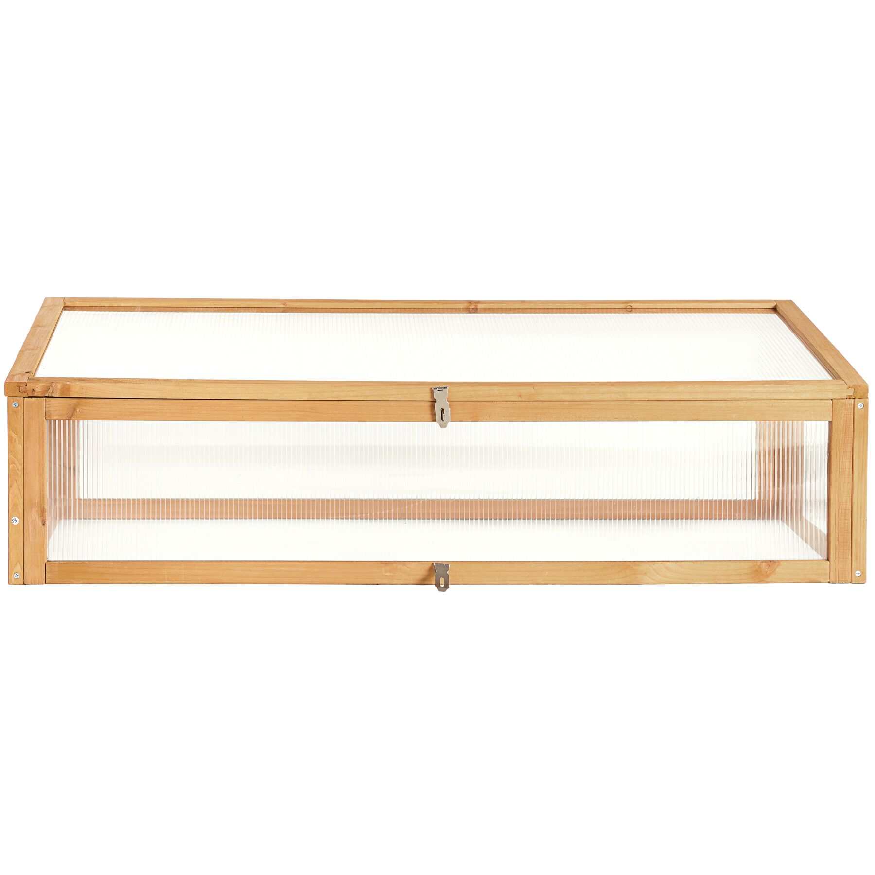Semenzaio a letto caldo per orto rialzato marrone 115 x 53 x 34 cm TECTAKE - 2