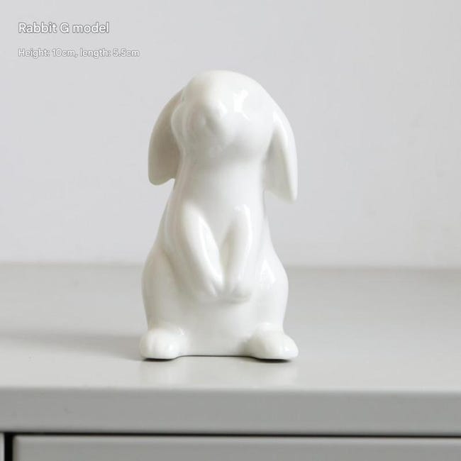iRonrain Statues de Jardin en Forme de Lapin, Lapin de Pâques, décoration d'extérieur pour Thanksgiving, Statue de Noël pour Jardin, Cour, pelouse, Sculpture d'intérieur (Bleu iRonrain Statues de Jardin en Forme de Lapin, Lapin de Pâques, décoration d'extérieur pour Thanksgiving, Statue de Noël pour Jardin, Cour, pelouse, Sculpture d'intérieur (Bleu