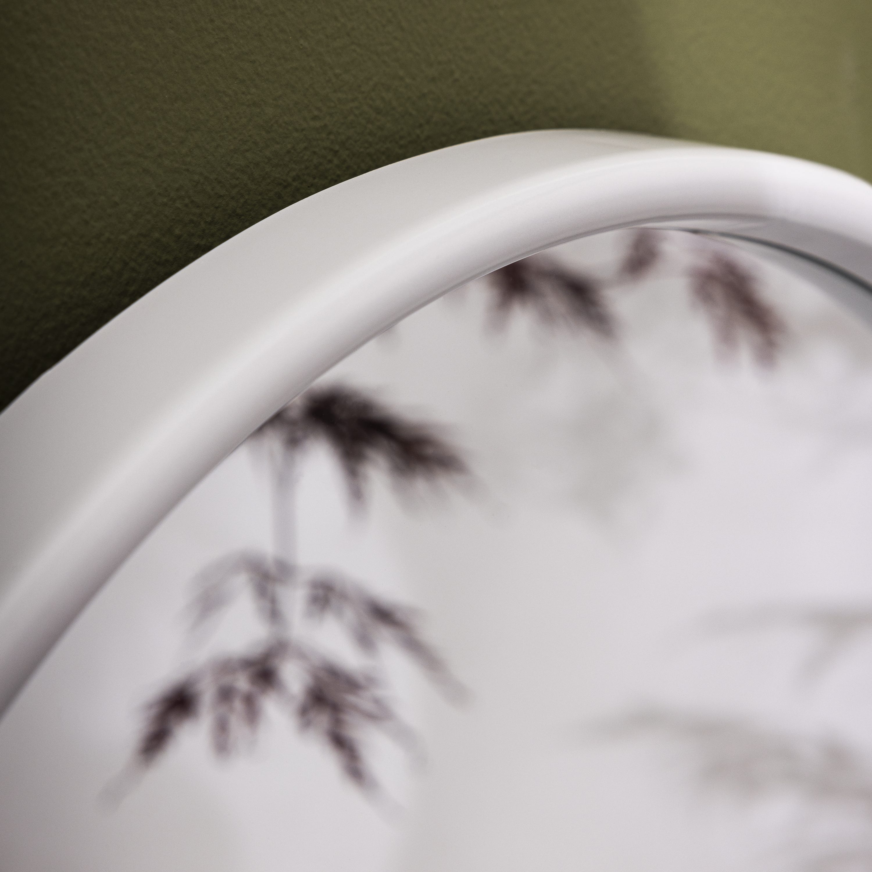 INSPIRE - Miroir rond SWEET blanc - l.39 x H.39 cm - Polypropylène recyclé - Blanc - 3