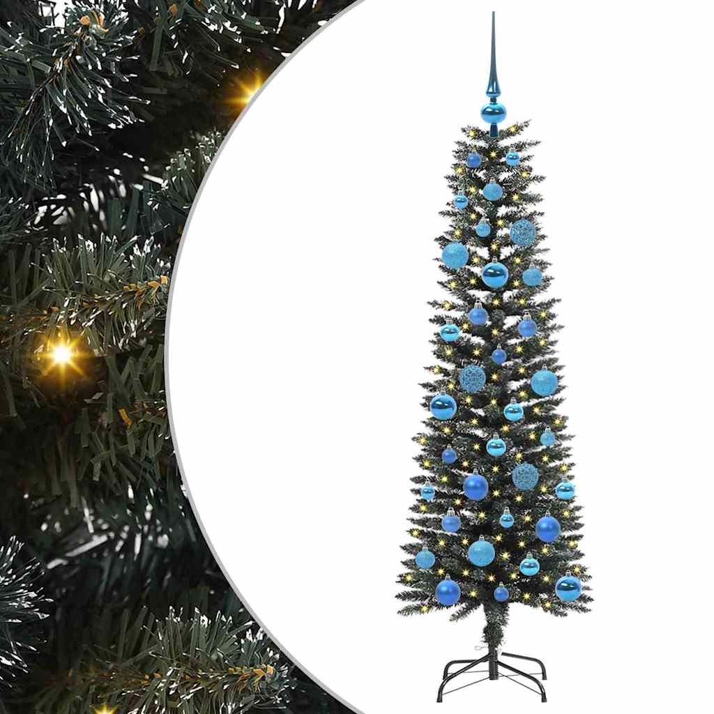 Sztuczna choinka Zielony 43 x 43 x 150 cm PVC, plastik i stal