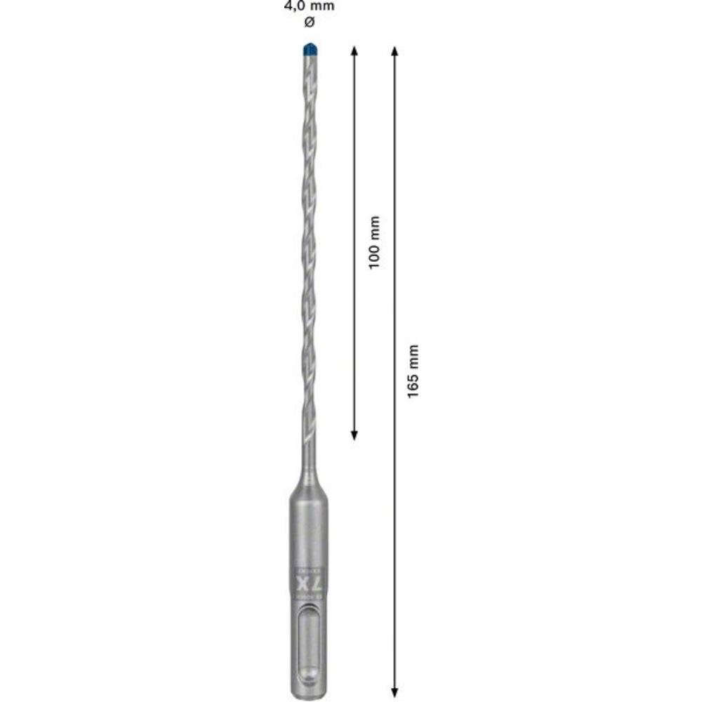 Foret perforateur SDS-plus 7x 4x100x165mm EXPERT Bosch - 8