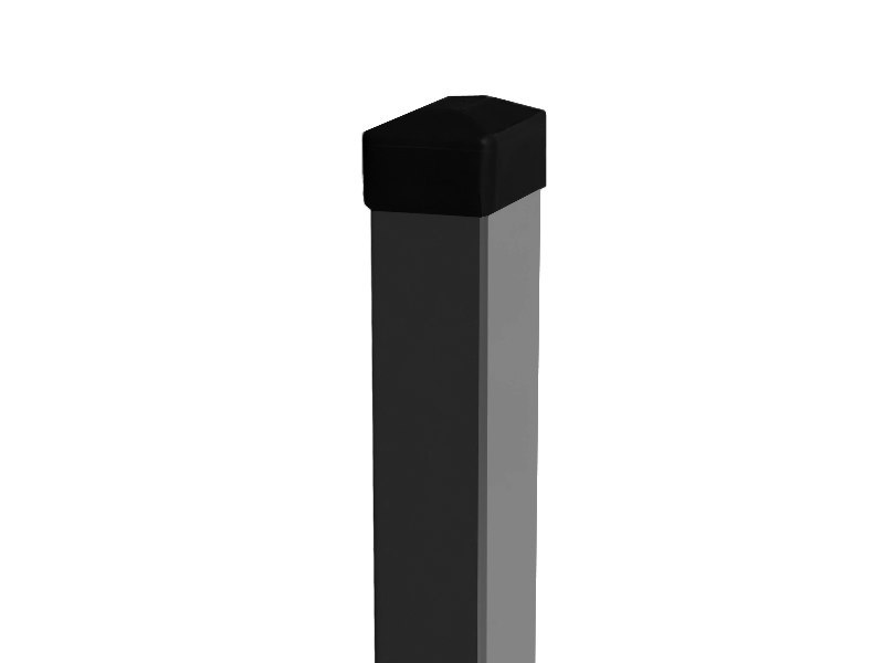 Słupki do paneli - 60x40 mm / 3,00 m - antracyt