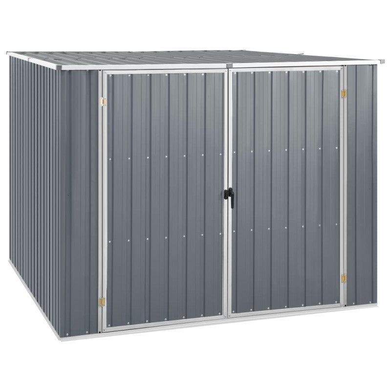 VIDAXL - Tavolo Da Giardino Grigio 121x82,5x76 Cm Legno Massello Di