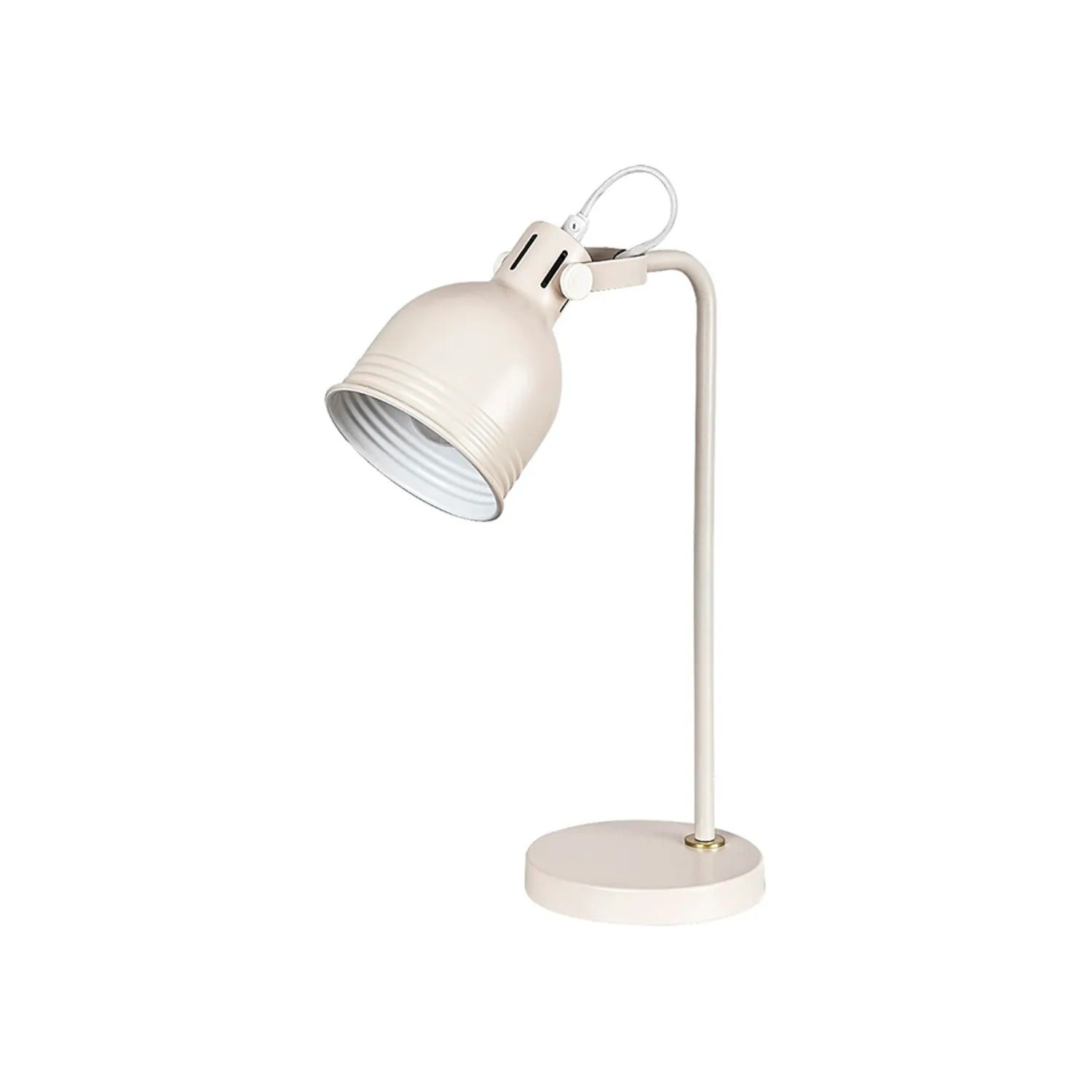 Lampa biurkowa industrialna Flint beżowa 1xE14x25W Rabalux