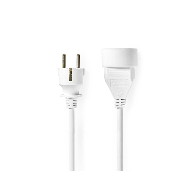 Cavo di prolunga M - F - Tipo F (CEE 7/7) - CEE 7/3 - 3.0 m - 3680 W - 100 - 240 V AC 50/60 Hz - Tipo di messa a terra: Presa a terra - H05VV-F 3G1.5