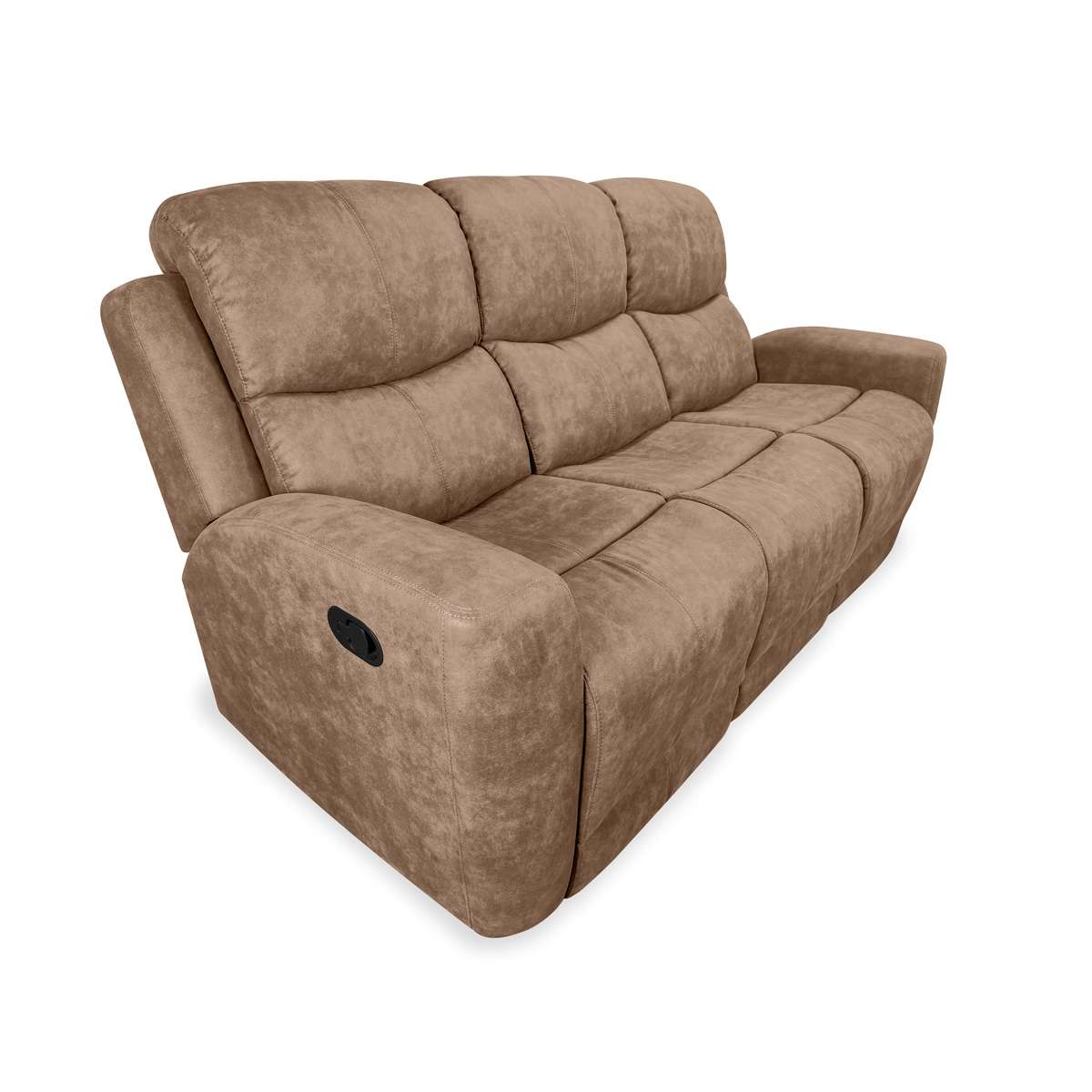 Sofa bale 3 plazas chocolate 101cm al x 199cm an x 93cm l