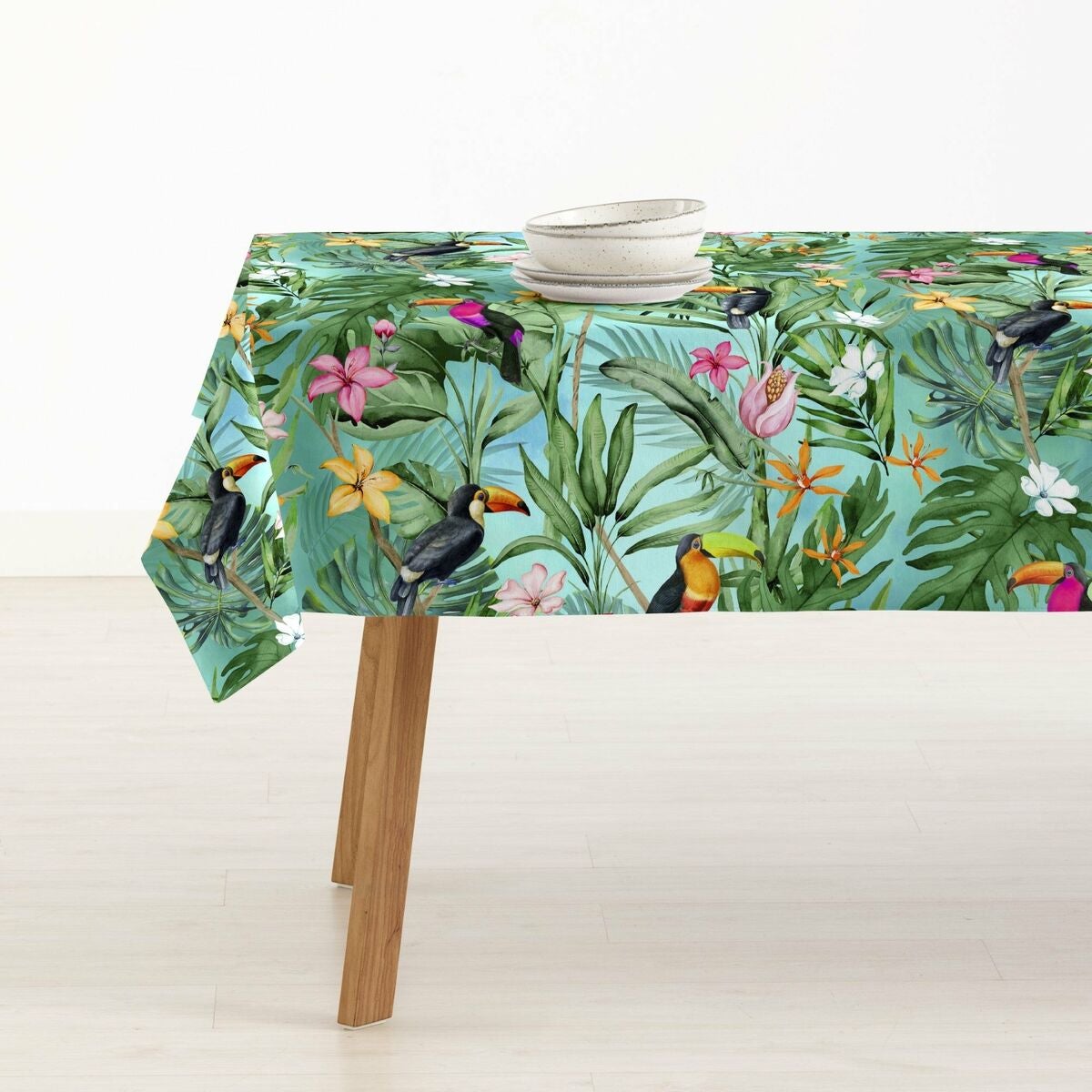 Tovaglia in plastica 140 x 270 cm Giungla - Big Party