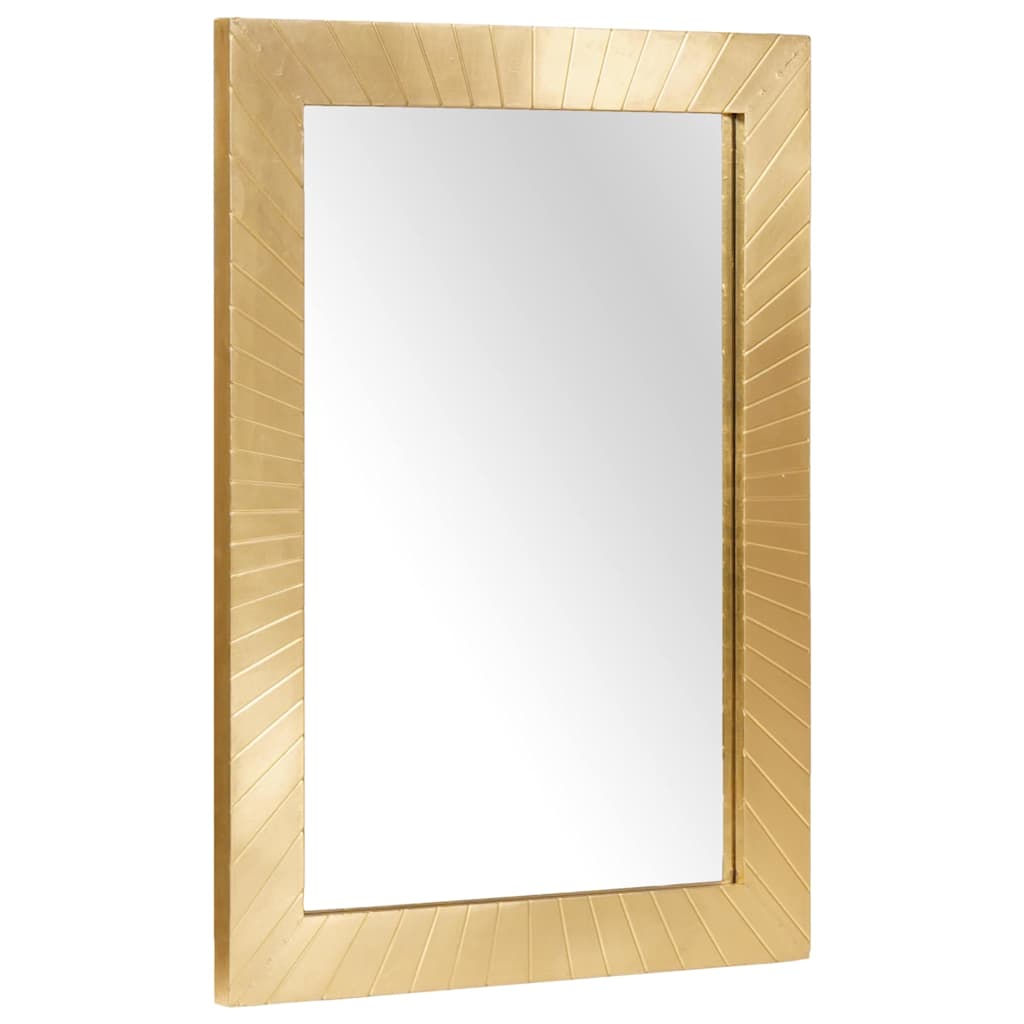 Miroir De Salle De Bain Rotatif En Bambou Five - 2 Faces Avec Grossissement X3 - Élégant Et Pratique