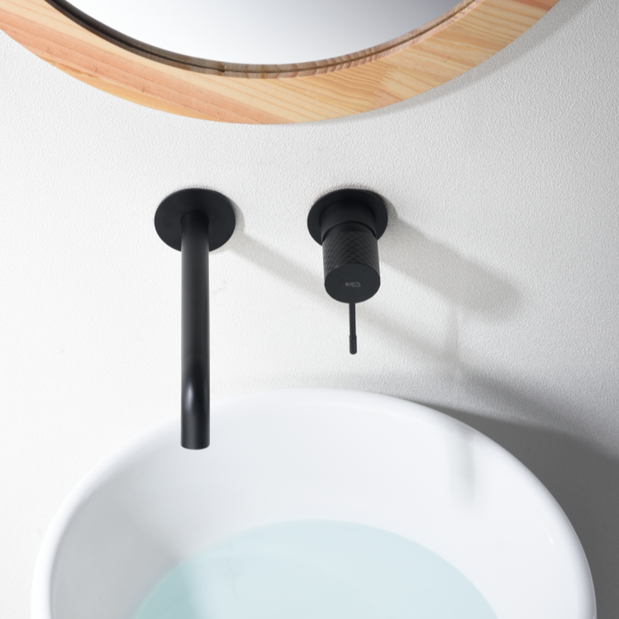 IMEX - Miscelatore Monocomando Per Lavabo - Miscelatore Acqua Calda E Fredda Rubinetto Per Lavabo Da Appoggio Serie Valencia Colore Cromo 93040163