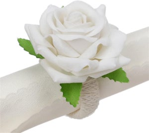 Nastri portatovaglioli personalizzati in chiffon: decorazioni per tavoli da matrimonio, fiocchi per tavoli di Natale - Italia