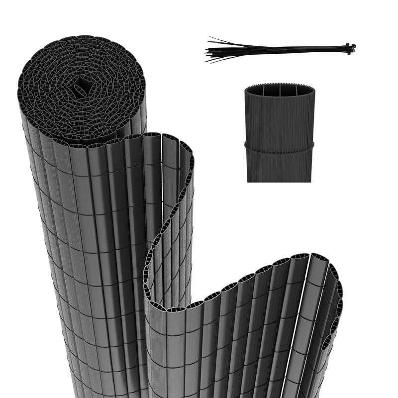 Pvc Occultant Canisse en PVC Occultant Cloture, pour le jardinet balcon clôture brise ...