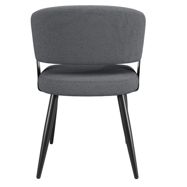 LEWE Set Di 2 Sedie Sala Da Pranzo, Sedie Da Cucina In Tessuto Tecnologico Giallo Chiaro 87183912 LEWE Set Di 2 Sedie Sala Da Pranzo, Sedie Da Cucina In Tessuto Tecnologico Giallo Chiaro 87183912