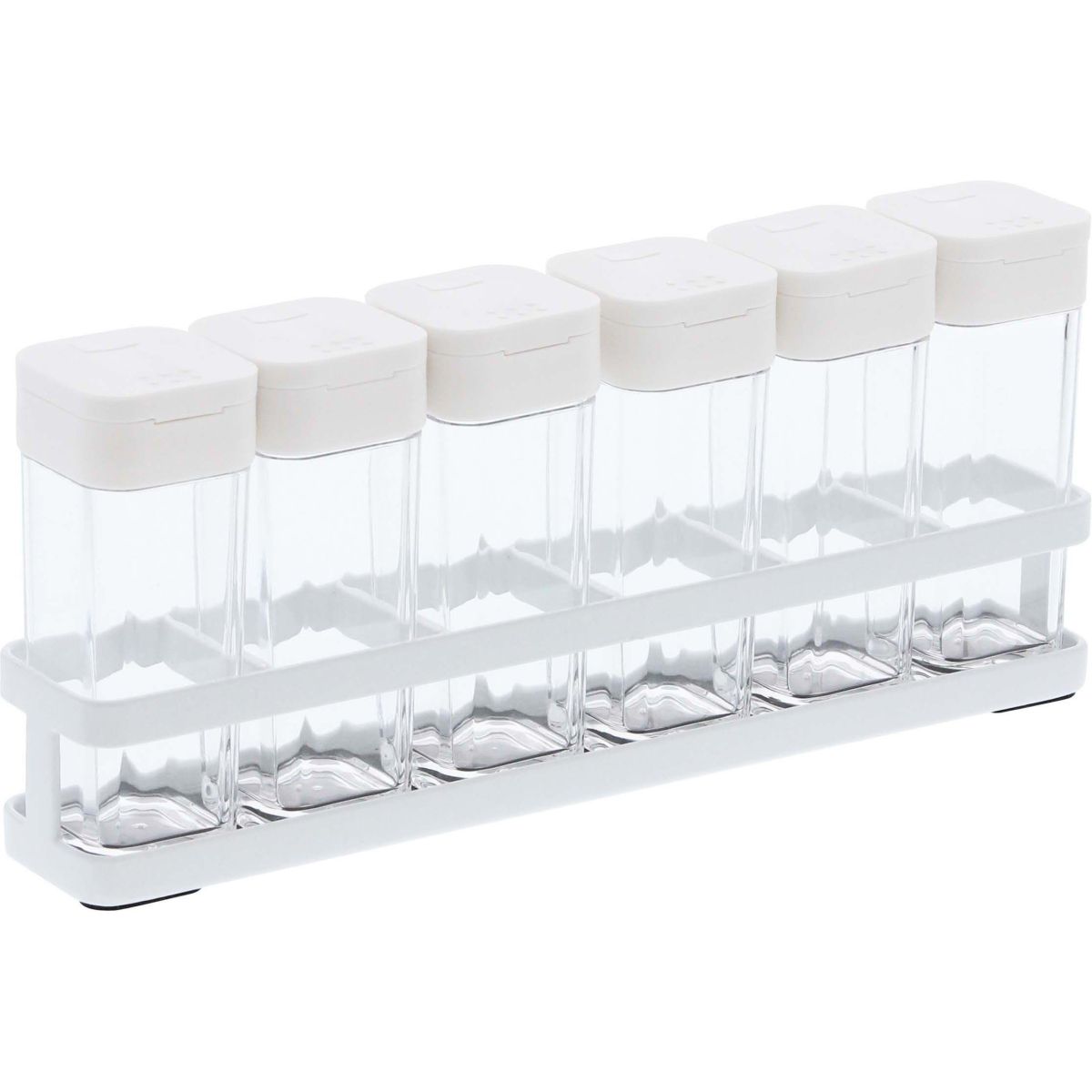 Set de 6 pots à épices avec support Tower Yamazaki | Leroy Merlin