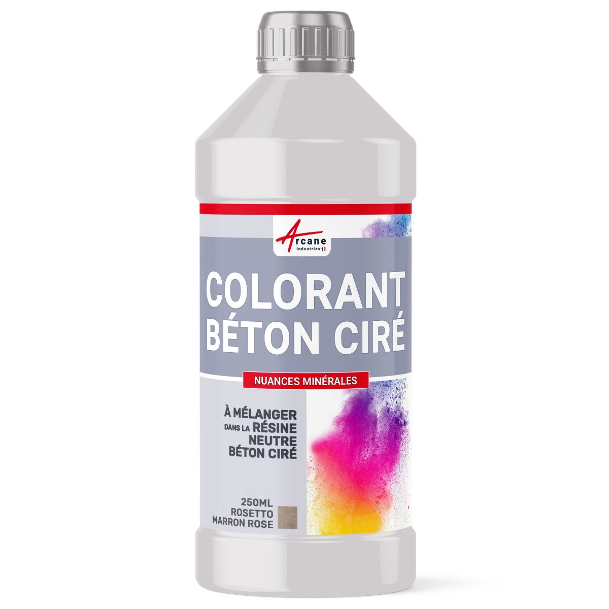 COLORANTE PARA MICROCEMENTO - 250 ml Rosetto Marrón Rosa - ARCANE ...