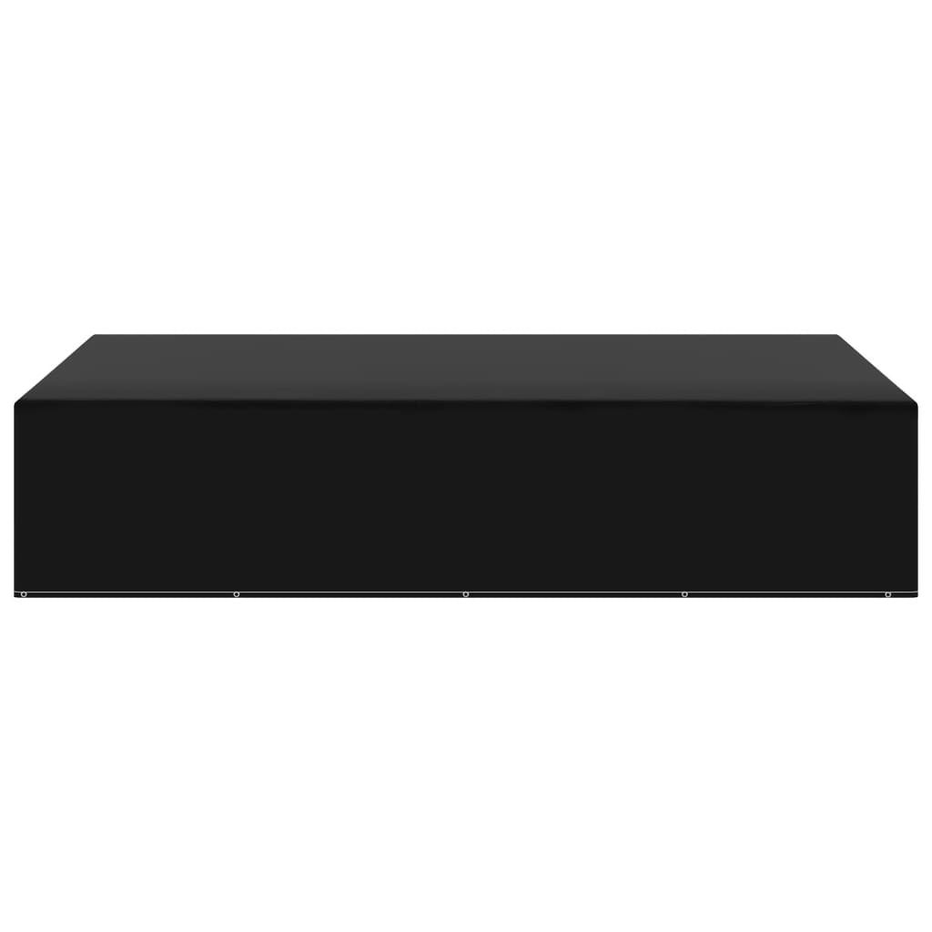 Maison Exclusive - Housses de salon de jardin 2 pcs 12 œillets 325x205x70 cm - 7