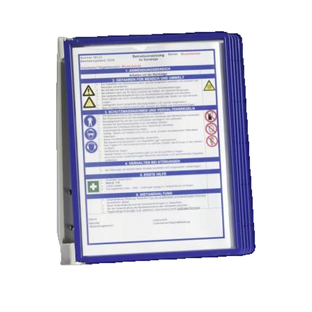 System ekspozycyjny ścienny DURABLE VARIO WALL 5 Kieszenie A4 Granatowy