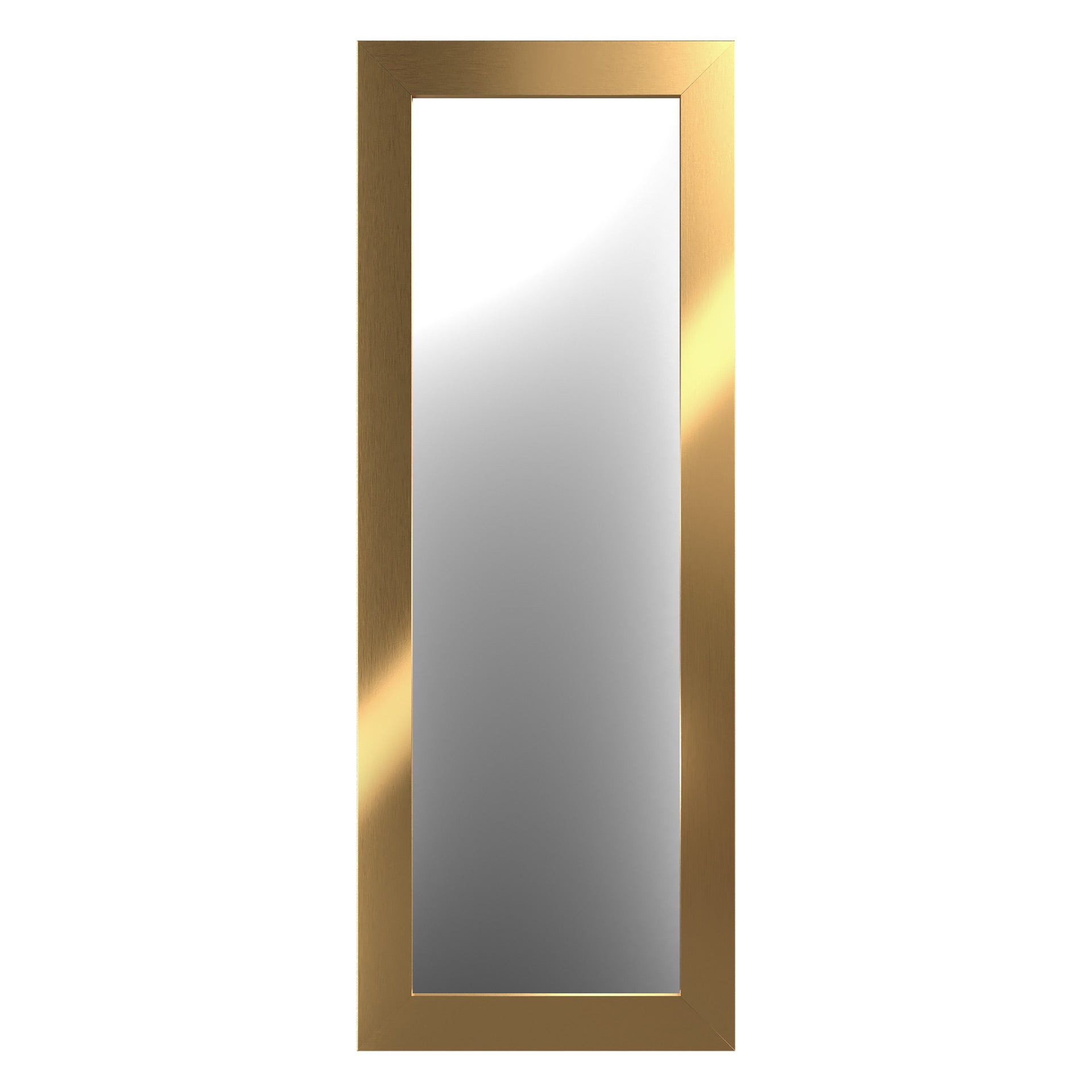 STYLER Lustro ścienne w solidnej złotej ramie 56x148 cm