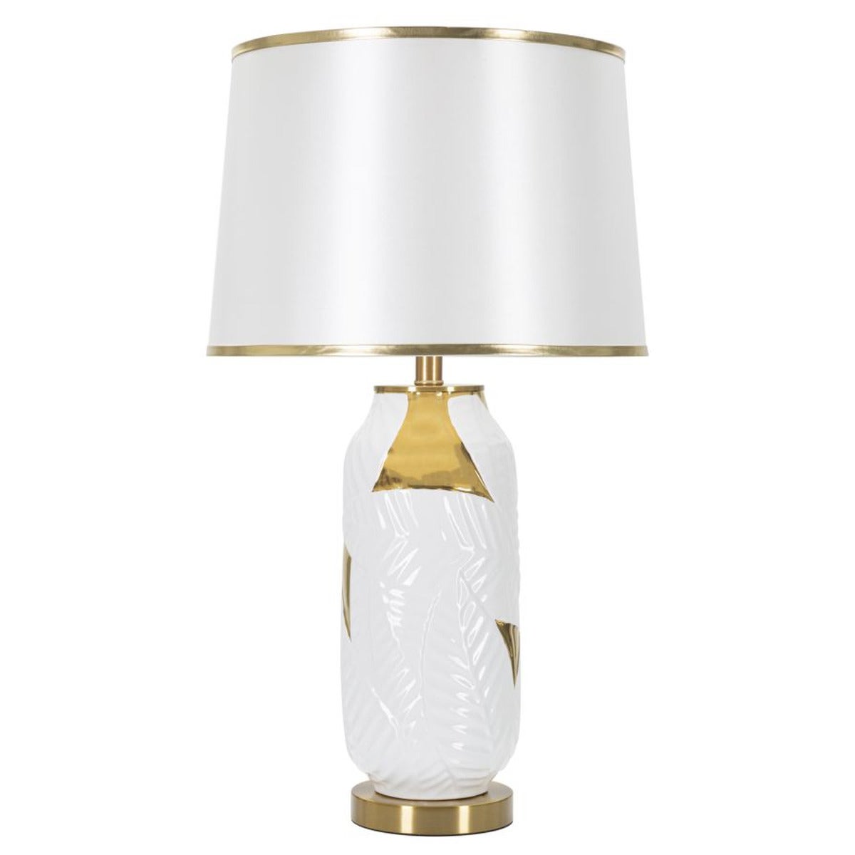 Lampa Stołowa Ebro, Ceramika, Biały, Seven Design