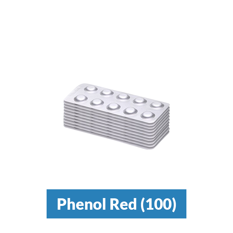 100 pastilles de rechange Phénol Rouge pour Photomètre | Leroy Merlin