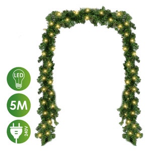 TUTTO Per Il NATALE - FAIRYTREES Artificiale Albero Di Natale SLIM Pino Innevato Bianco Naturale Materiale Pvc Vere Pigne Incl Supporto In Metallo Ft09