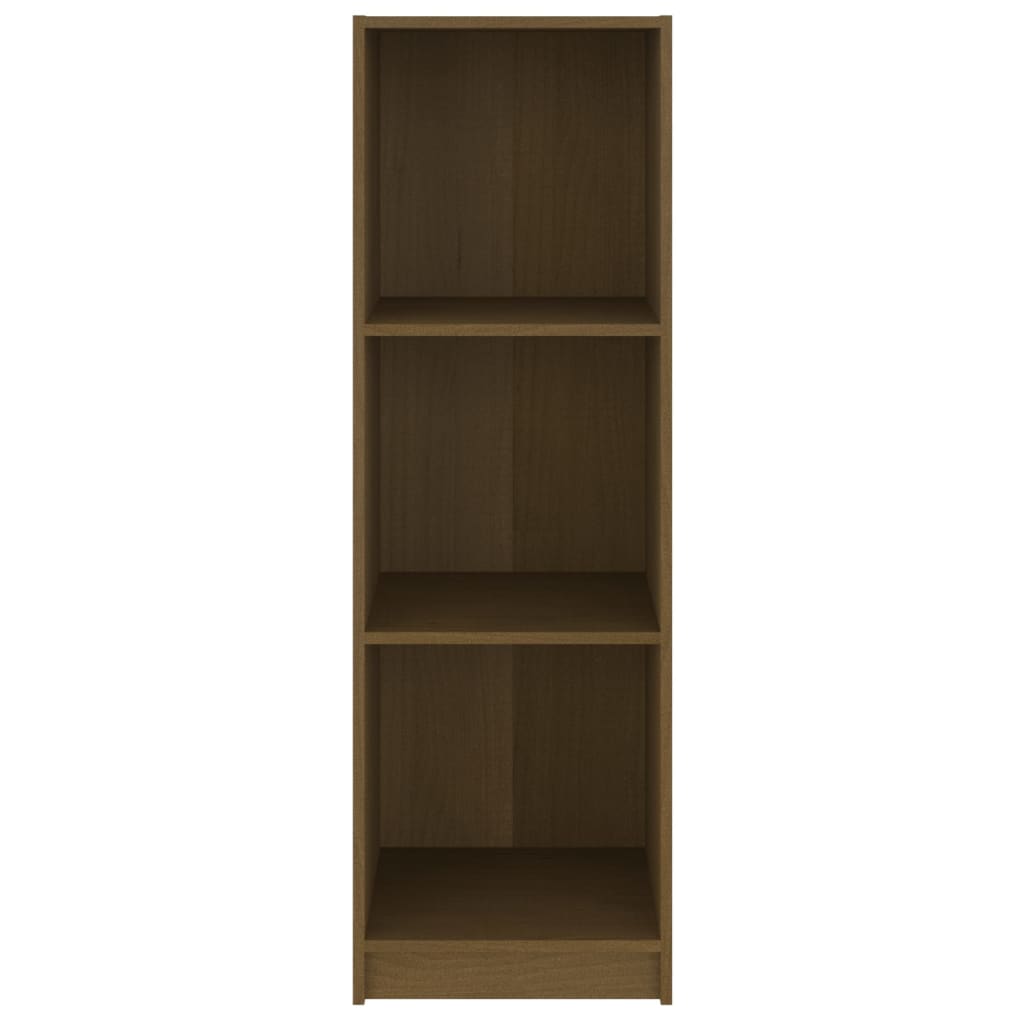 Bibliothèque pour Bureau en Bois Marron H. 110 x l. 36 x P. 33.0 cm - 5