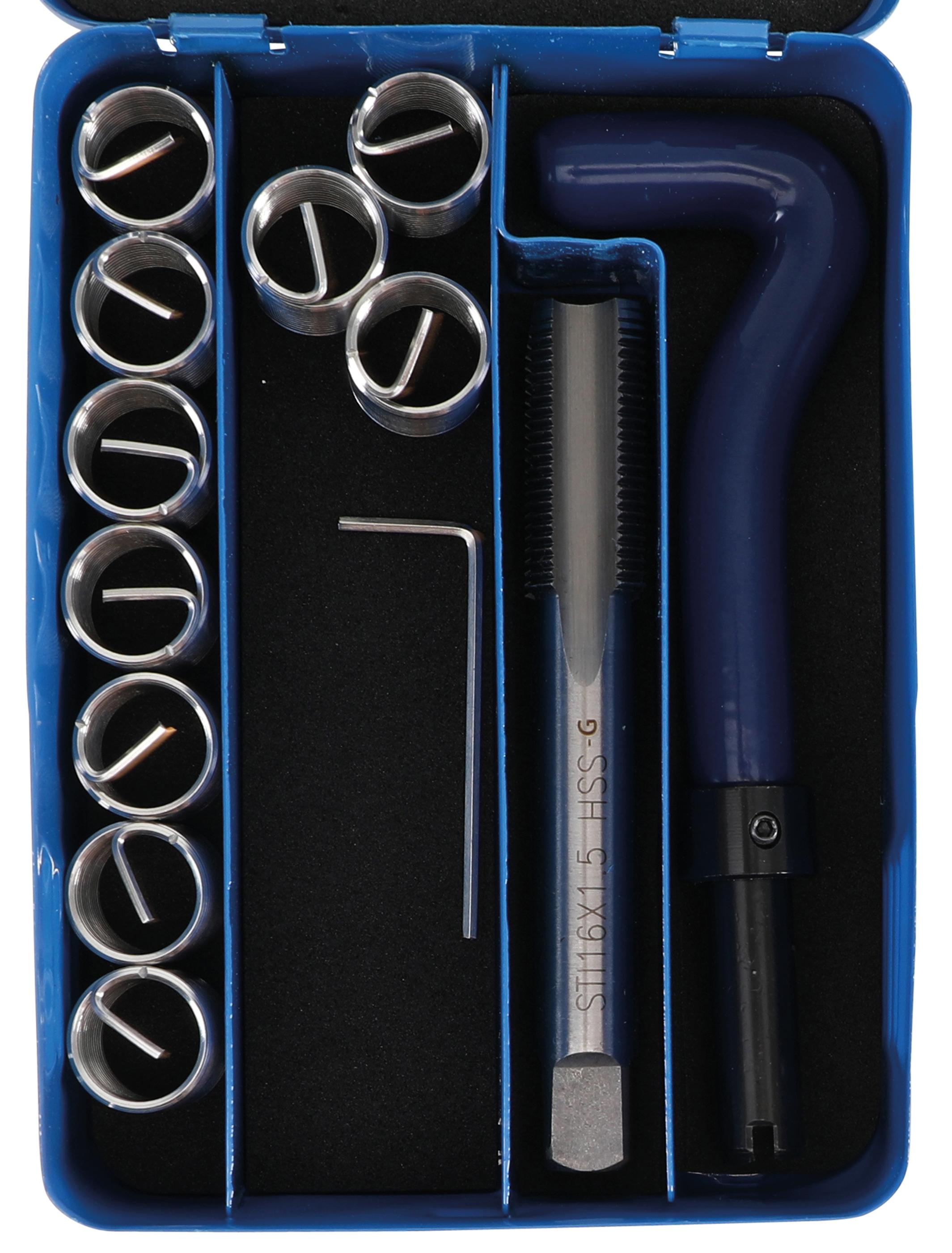 Assortiment BGS 74506 De 150 Inserts Filetés En Acier Inoxydable - Réparation Et Renforcement De Filetages - 4