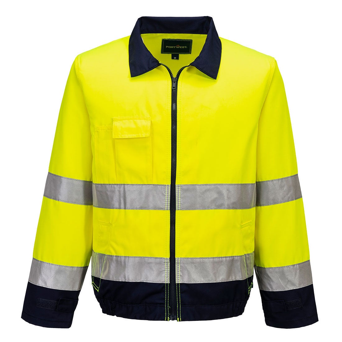 Veste haute visibilité Portwest Madrid Orange / Marine S - 4